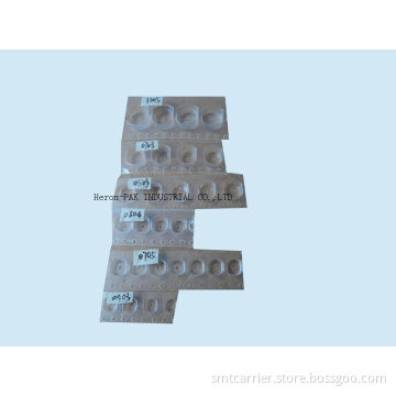 Anti - Static Pe, Ps, Abs Customized Chip Inductor Electronic Component Carrier Tape
